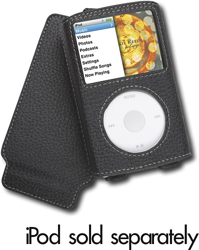 GRIFFIN Vizor Leather case Grey for Apple iPod video 30GB NEW Classic 