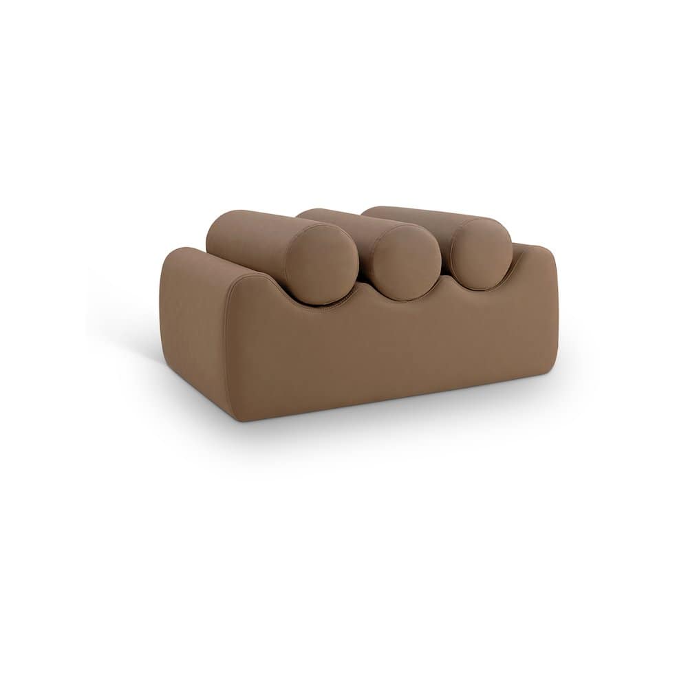 Meridian Furniture - Rumble Vegan Leather Bench - Brown