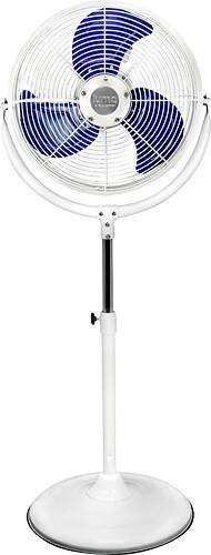 Front. Luma Comfort - 18" Misting Fan - White.