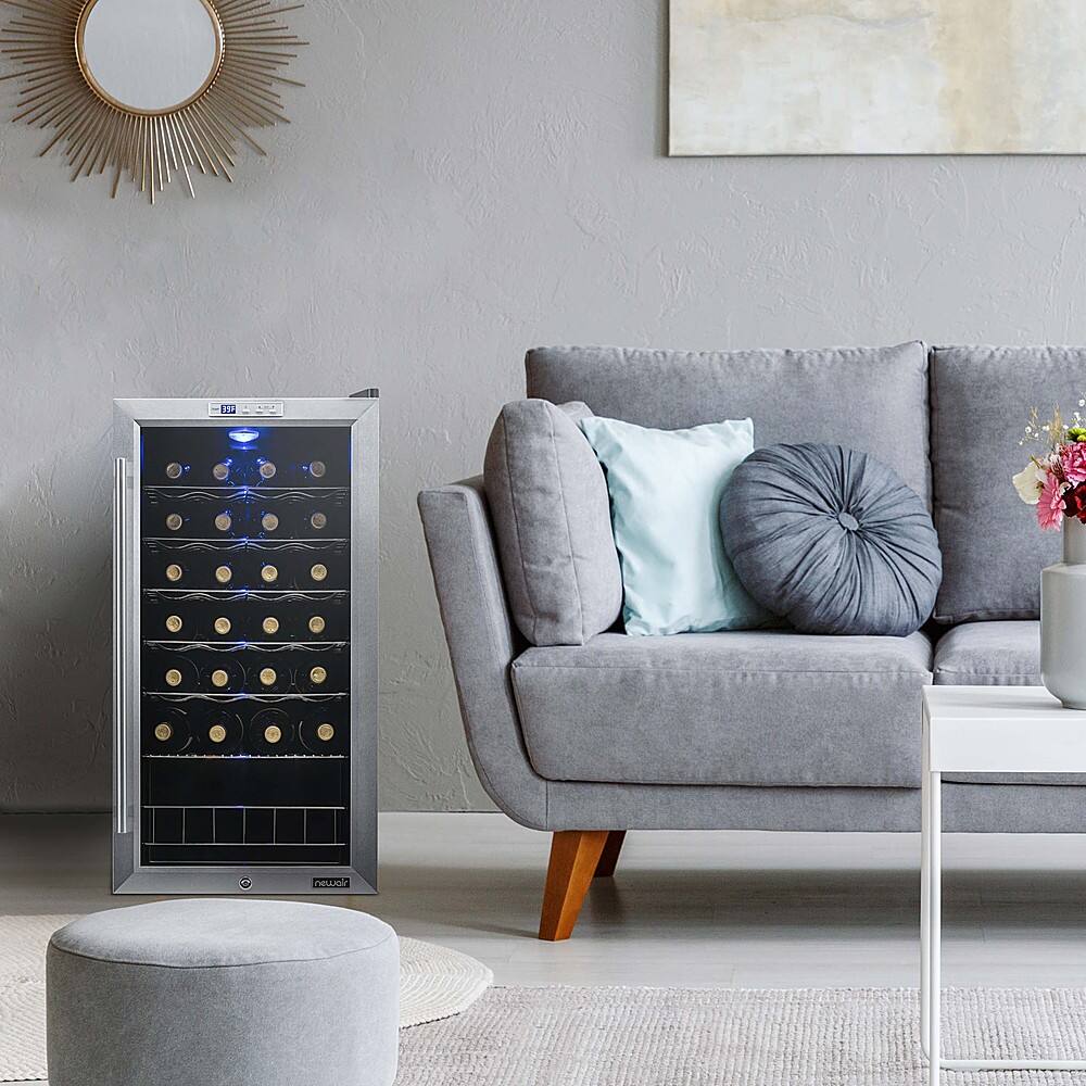 Best Buy NewAir 27Bottle Wine Cooler Stainless Steel AWC270E