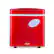 Angle. NewAir - 50-lb Portable Ice Maker - Red.