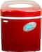 NewAir - 50-lb Portable Ice Maker - Red-Front_Standard