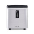 Angle Zoom. NewAir - 28-lb Portable Ice Maker - 3 Ice Sizes - Stainless steel.