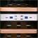 Alt View 12. NewAir - 21-Bottle Dual Zone Wine Cooler - Stainless steel.