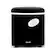 Front. NewAir - 12" 28-lb Portable Ice Maker - 3 Ice Sizes - Black.