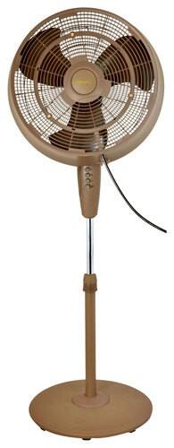 Front Standard. NewAir - 18" Outdoor Misting Fan - Bronze.
