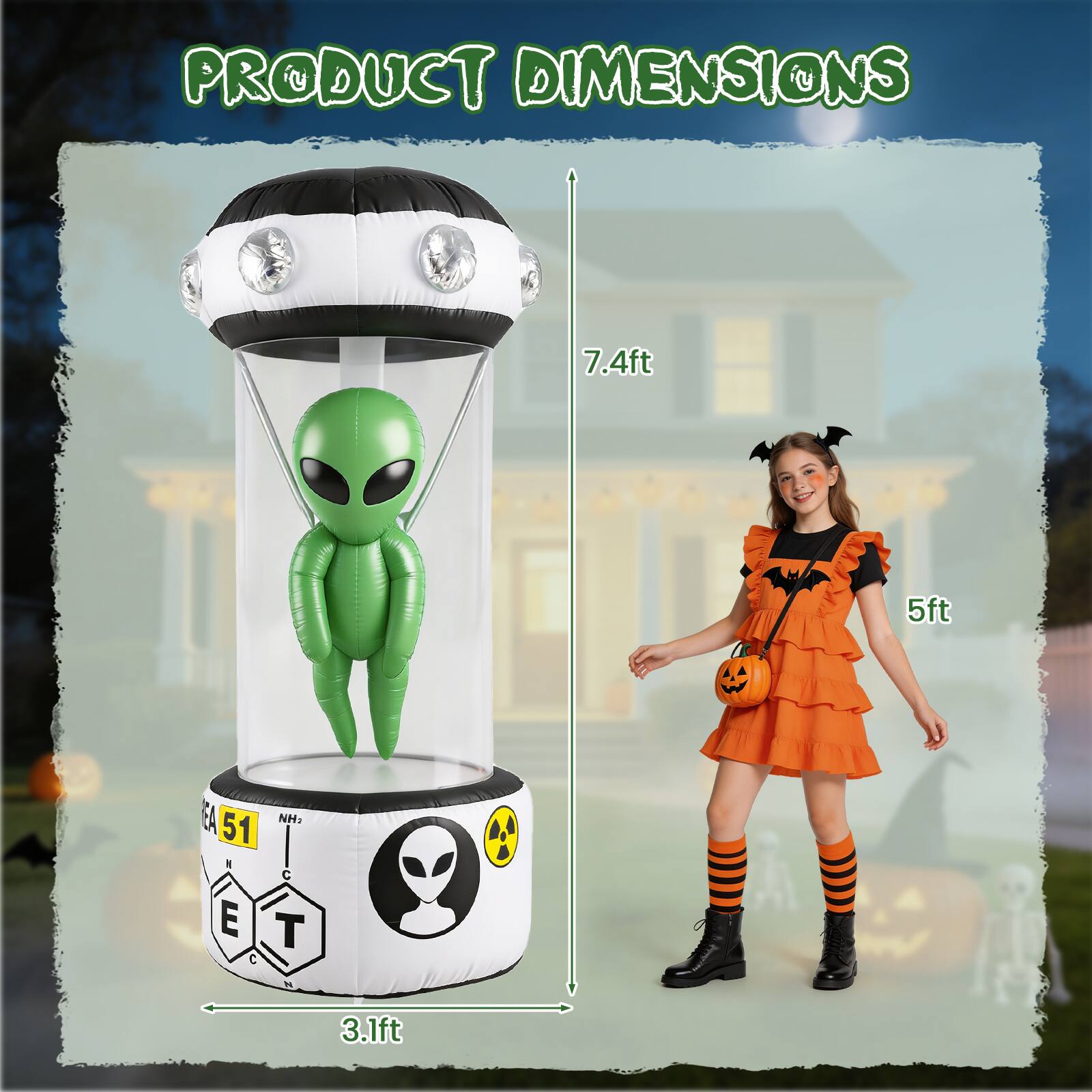 PRODUCT DIMENSIONS  
7.4ft  
5ft  
EAS 51 NH2 I C E T  
3.1ft