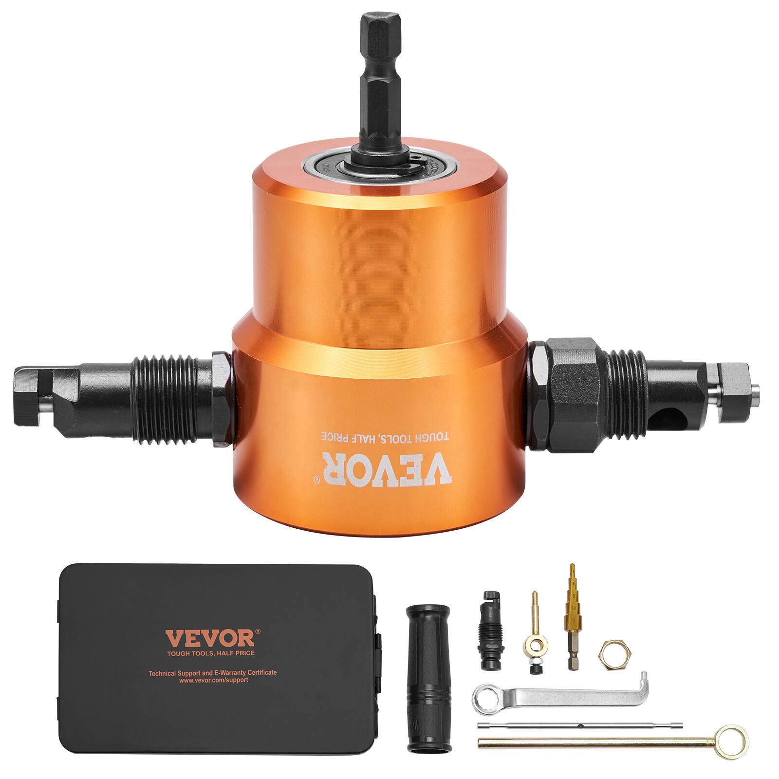 VEVOR  
TOUGH TOOLS, HALF PRICE  

VEVOR  
TOUGH TOOLS, HALF PRICE  

Technical Support and E-Warranty Certificate  
www.vevor.com/support