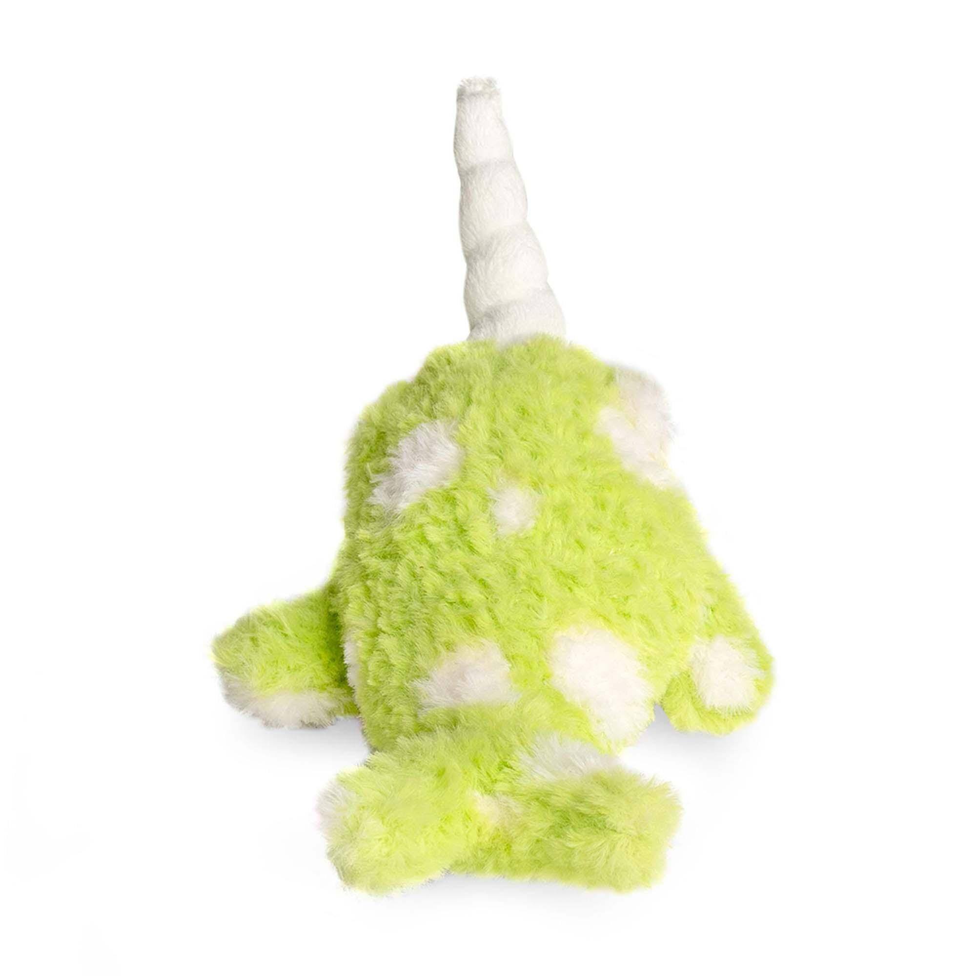 Alt View 10. Kellytoy - Cute & Cuddly Narwhal 6 Inch Plush | Light Green - Green.