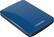 Angle Standard. Toshiba - Canvio Connect 750GB External USB 3.0 Hard Drive - Blue.