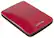 Front. Toshiba - Canvio Connect 1TB External USB 3.0 Hard Drive - Red.