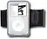 Front Standard. Griffin Technology - Aerosport Armband for Apple® iPod® classic - Black/Silver.