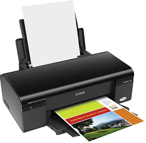 Questions and Answers: Epson WorkForce 30 Printer Black Work Force 30 ...