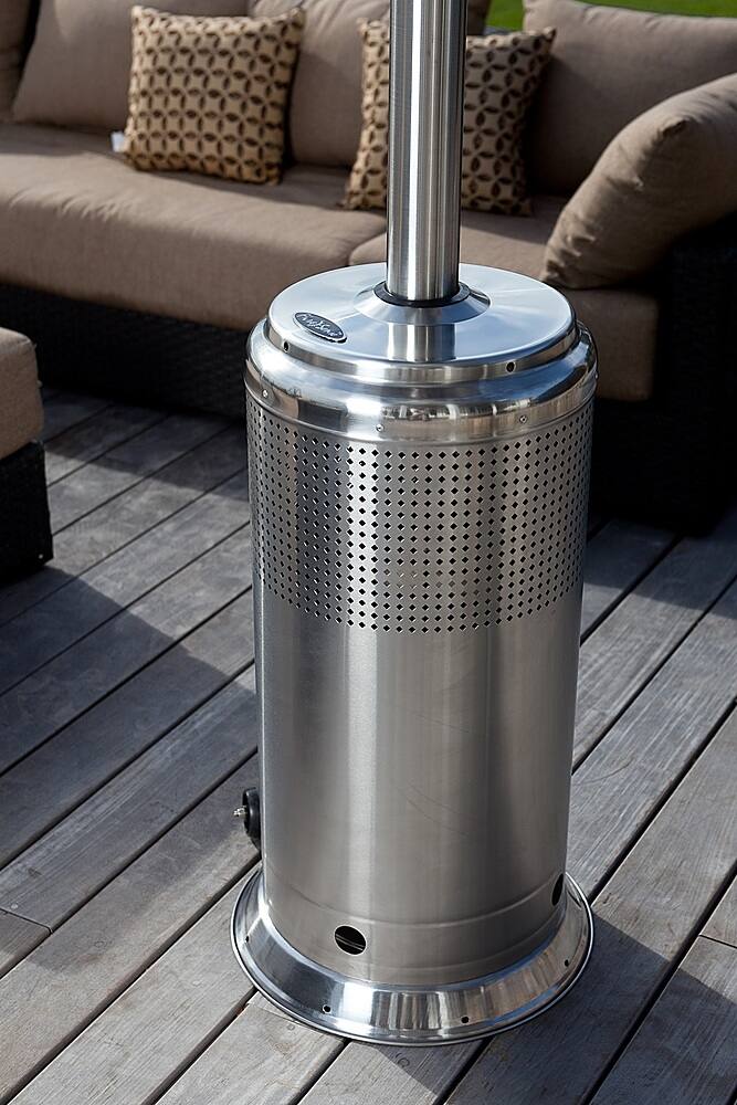 Alt View 11. Fire Sense - Pro Series Patio Heater - Stainless-Steel.