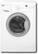 Front Standard. Whirlpool - 2.3 Cu. Ft. 11-Cycle Washer - White.