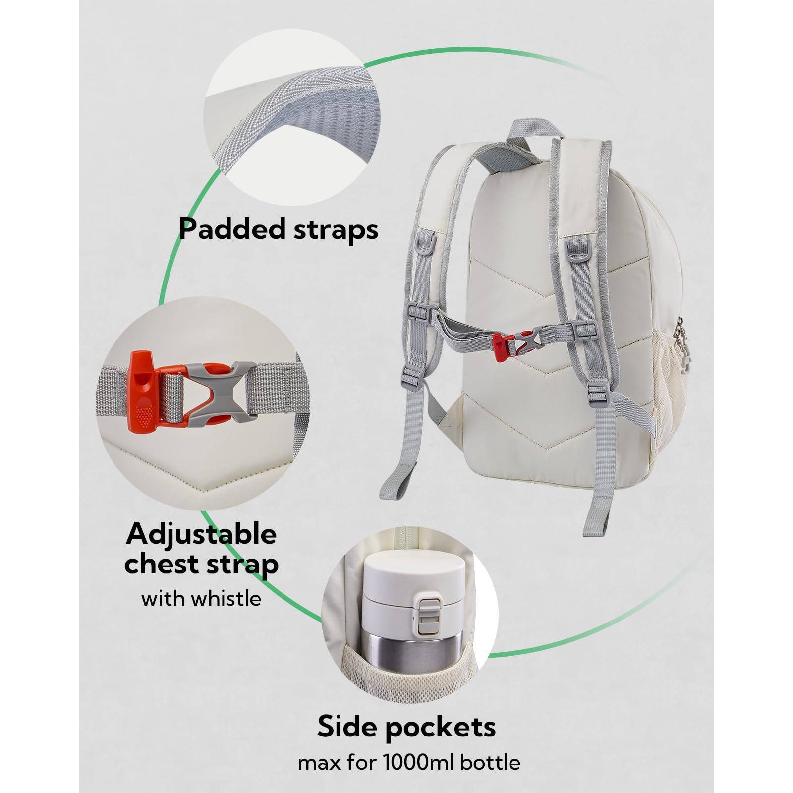 Alt View 1. Stamp n Camp - 12l Small Hiking Backpack: Day Pack Lightweight Travel Bag Camping Fitness Cycling Outdoor Sports Daypack For Women Men - Grey.