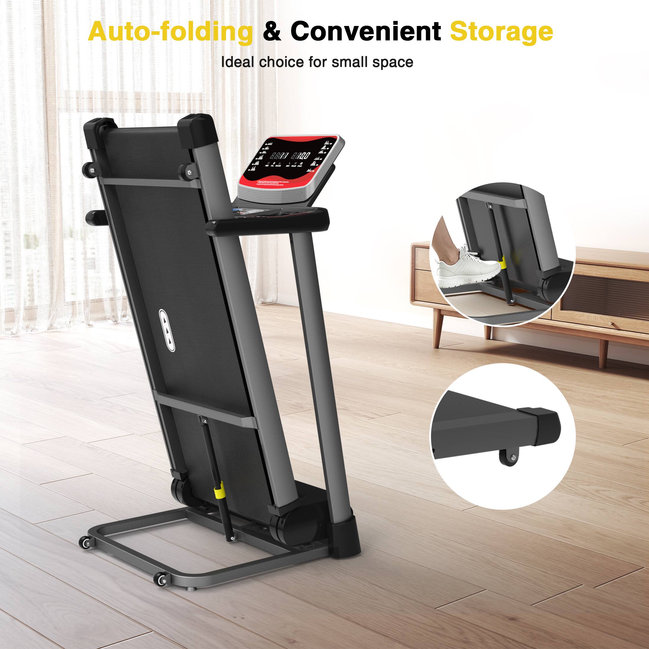 Auto-folding & Convenient Storage  
Ideal choice for small space