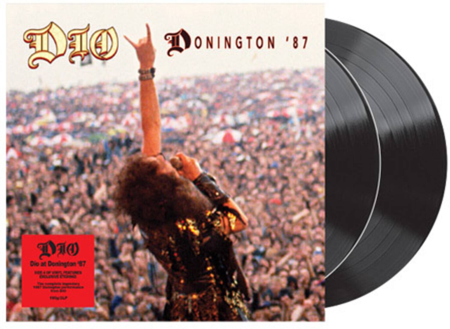 DIO  
Donington '87  

DIO  
Dio at Donington '87  
2 LP Vinyl Record  
Includes 20 Page Booklet  
Limited Edition  
180 Gram Vinyl  
Remastered Audio  
Original Album Track Listing