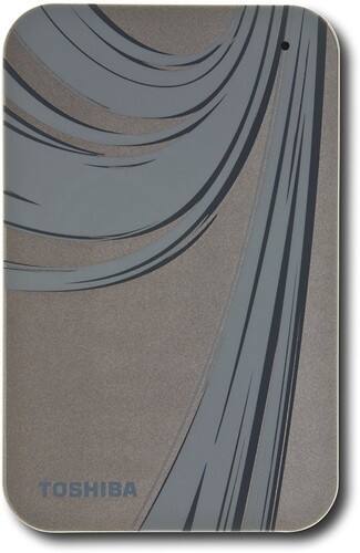 Front Standard. Toshiba - 400GB External USB 2.0 Hard Drive.