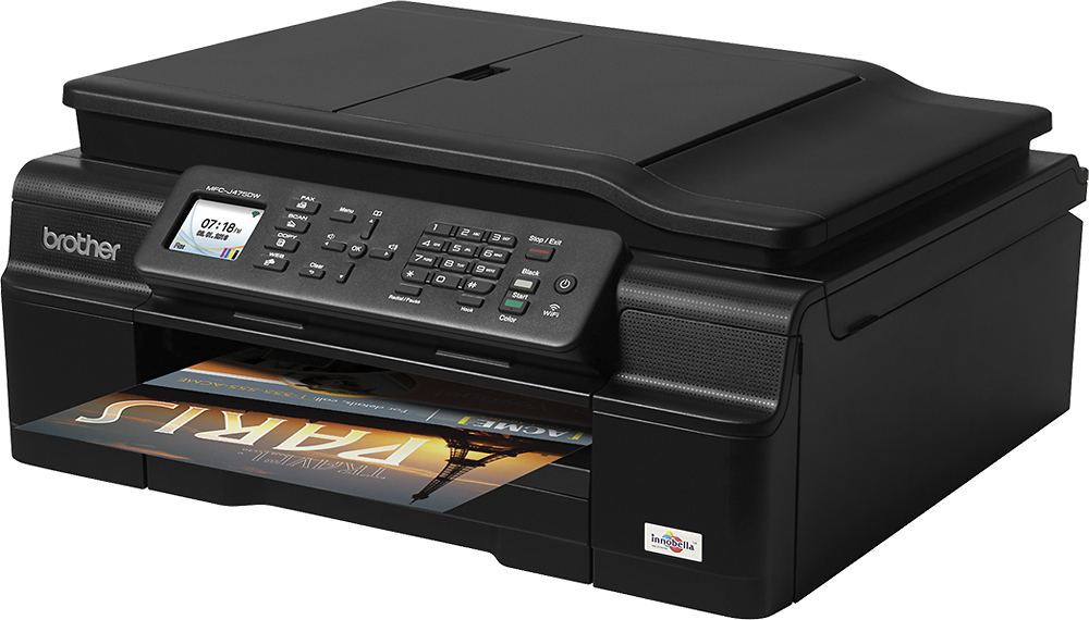 PC/タブレット PC周辺機器 Best Buy: Brother MFC-J475DW Wireless Inkjet All-in-One Printer 