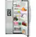 Alt View 3. GE - 25.3 Cu. Ft. Frost-Free Side-by-Side Refrigerator with Thru-the-Door Ice and Water.