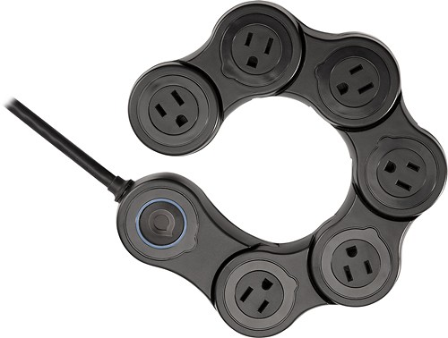  Quirky - Pivot Power 6-Outlet Surge Protector