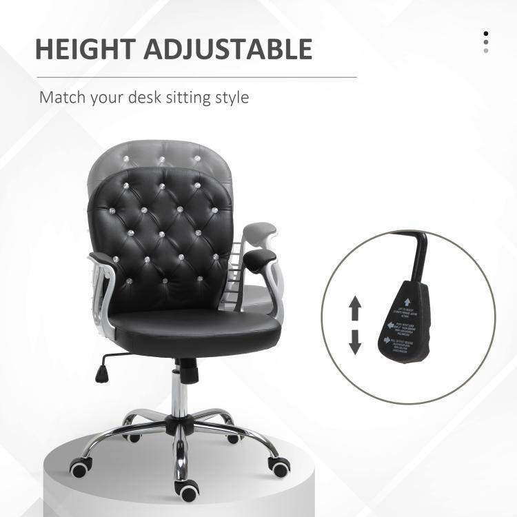 HEIGHT ADJUSTABLE  
Match your desk sitting style