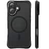 Ornarto - Magnetic for iPhone 16 Case 6.1", Compatible with MagSafe | Slim Translucent Matte Cover - Black