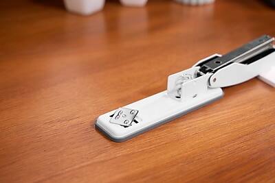 Alt View 7. Swingline - Cub Reduced-Effort Desktop Stapler, 20-Sheet Capacity - Arctic White.