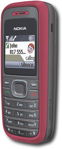 Customer Reviews: T-Mobile Nokia 1208 Cell Phone Red NOKIA 1208 - Best Buy