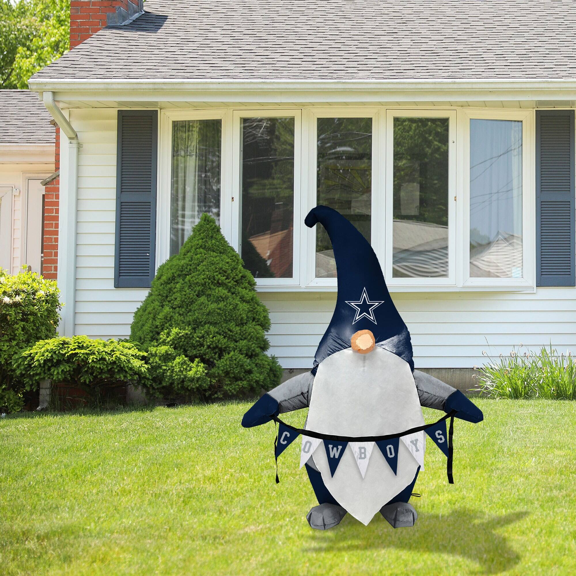 Alt View 1. Pegasus - Dallas Cowboys Inflatable Gnome - Multicolor.