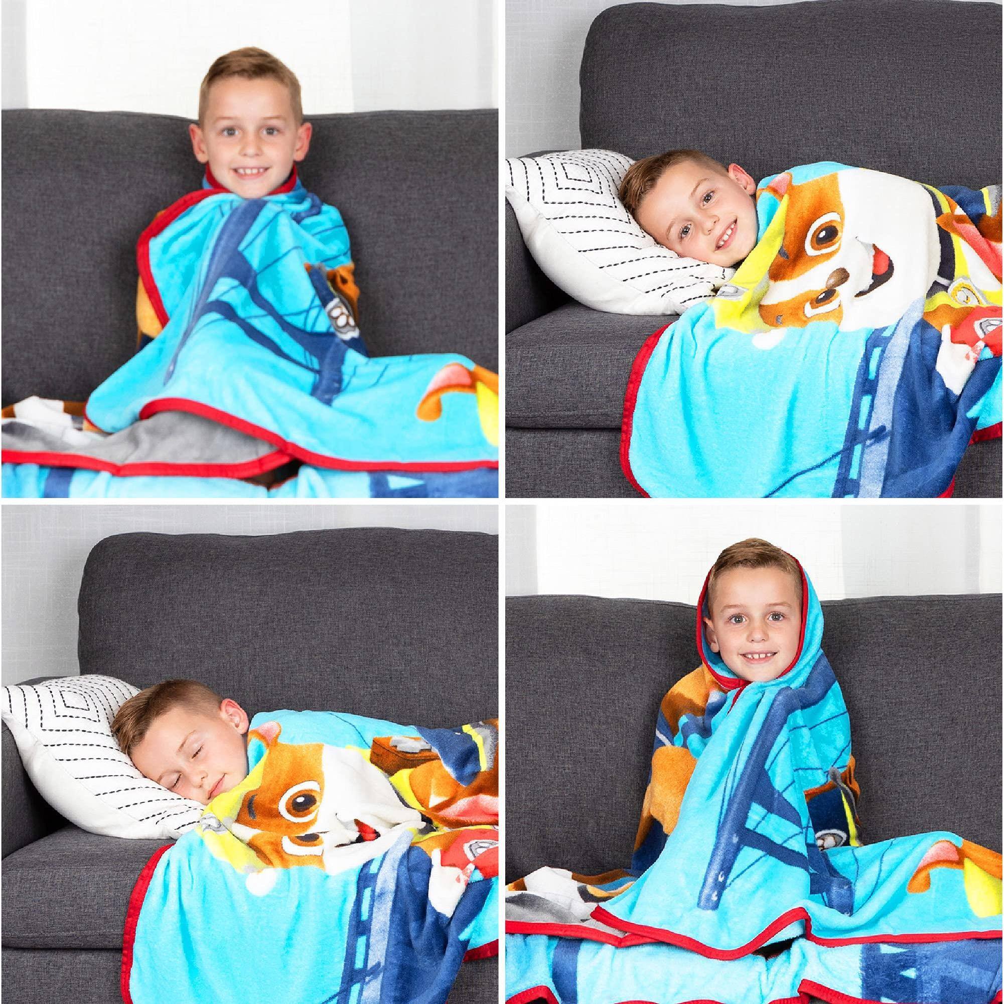 Alt View 4. Dapper Styles - Bedding Super Soft Raschel Throw 46 In X 60 Paw Patrol - Avatar the Last Airbender-46 in x 60 in.