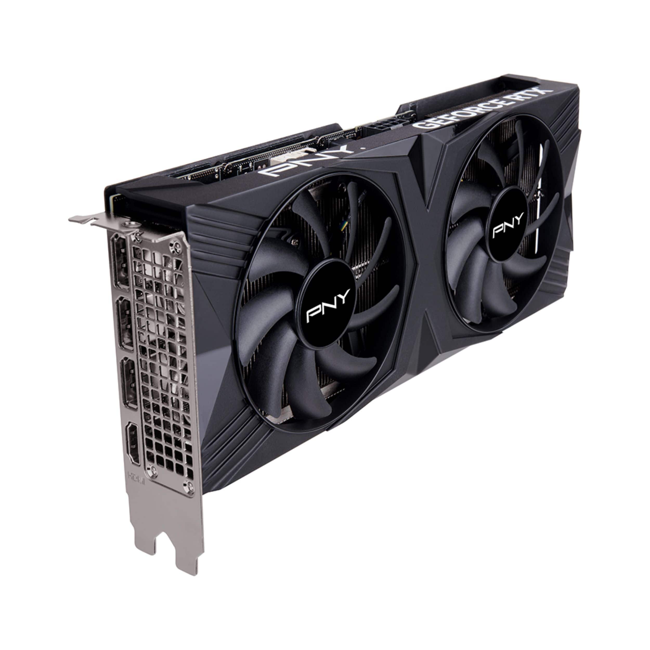 Alt View 12. PNY - NVIDIA GeForce RTX 4060 Ti 16GB GDDR6 PCIe Gen 4 x16 Graphics Card with Dual Fan - Black.