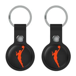 Keyscaper - WNBA Gear Two-Pack AirTag Holders - Black