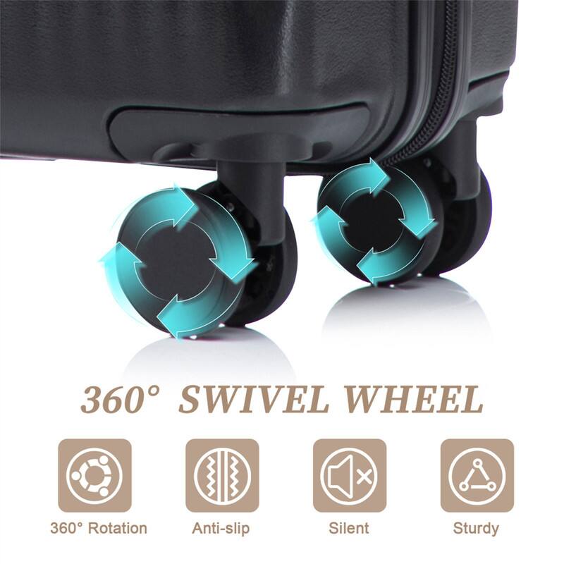 360° Swivel Wheel  
360° Rotation  
Anti-slip  
Silent  
Sturdy