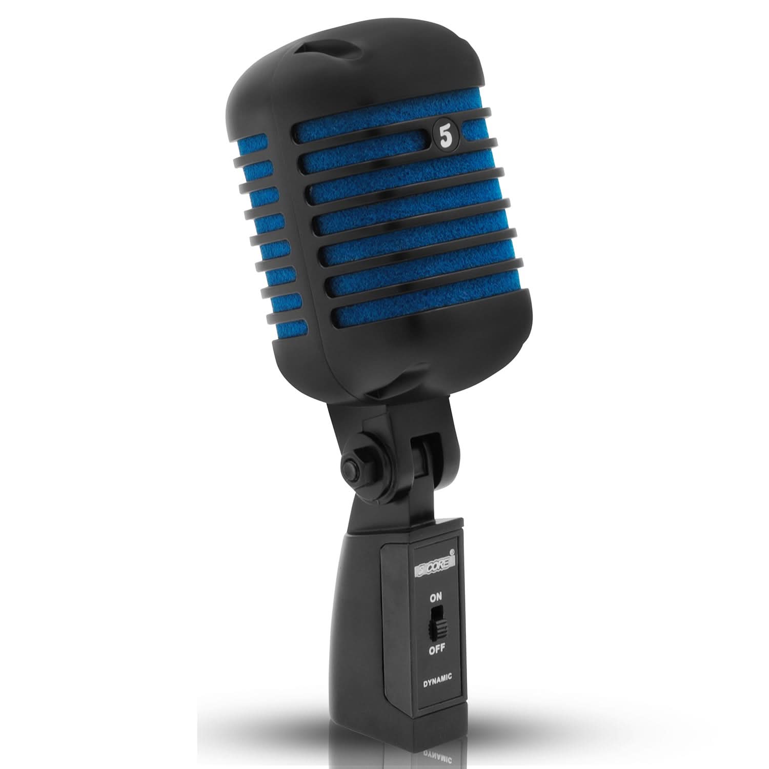 5 CORE - 5Core Vintage Microphone Classic Dynamic Professional XLR Studio Retro Style Mic-RTRO MIC CH BLK-BLU price history on PriceWatchPro