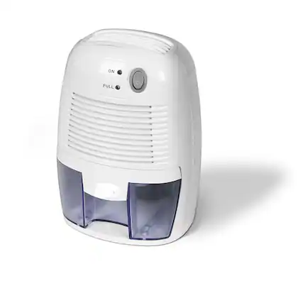 Front. Cluzine - Mini Dehumidifier for Small Spaces, Ultra-Quiet 32dB, with Auto Shut-Off.