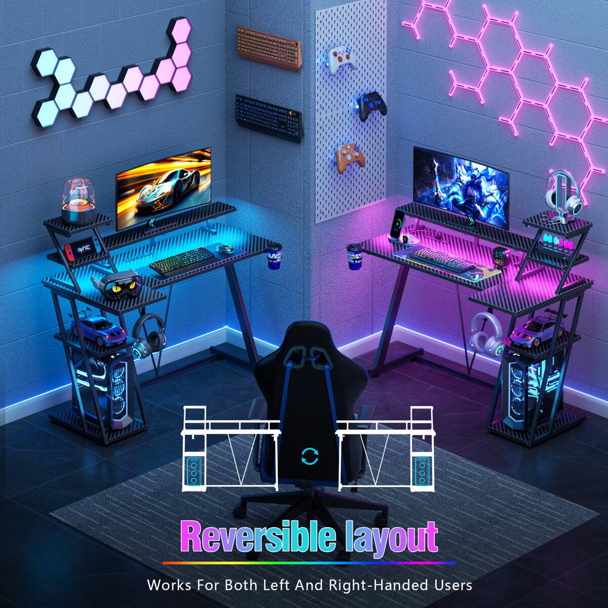 Boo HON 40: C 000 Reversible layout Works For Both Left And Right-Handed Users