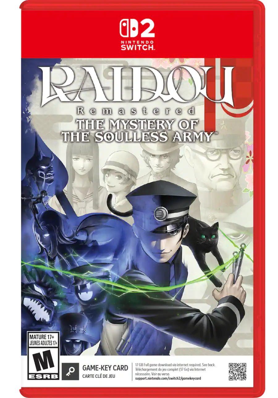 RAIDOU Remastered: The Mystery of the Soulless Army Nintendo