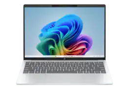 HP - OmniBook 7 Laptop Computer 13.3" 2K AMD Ryzen AI 7 16 GB memory;1 TB SSD - Glacier silver aluminum