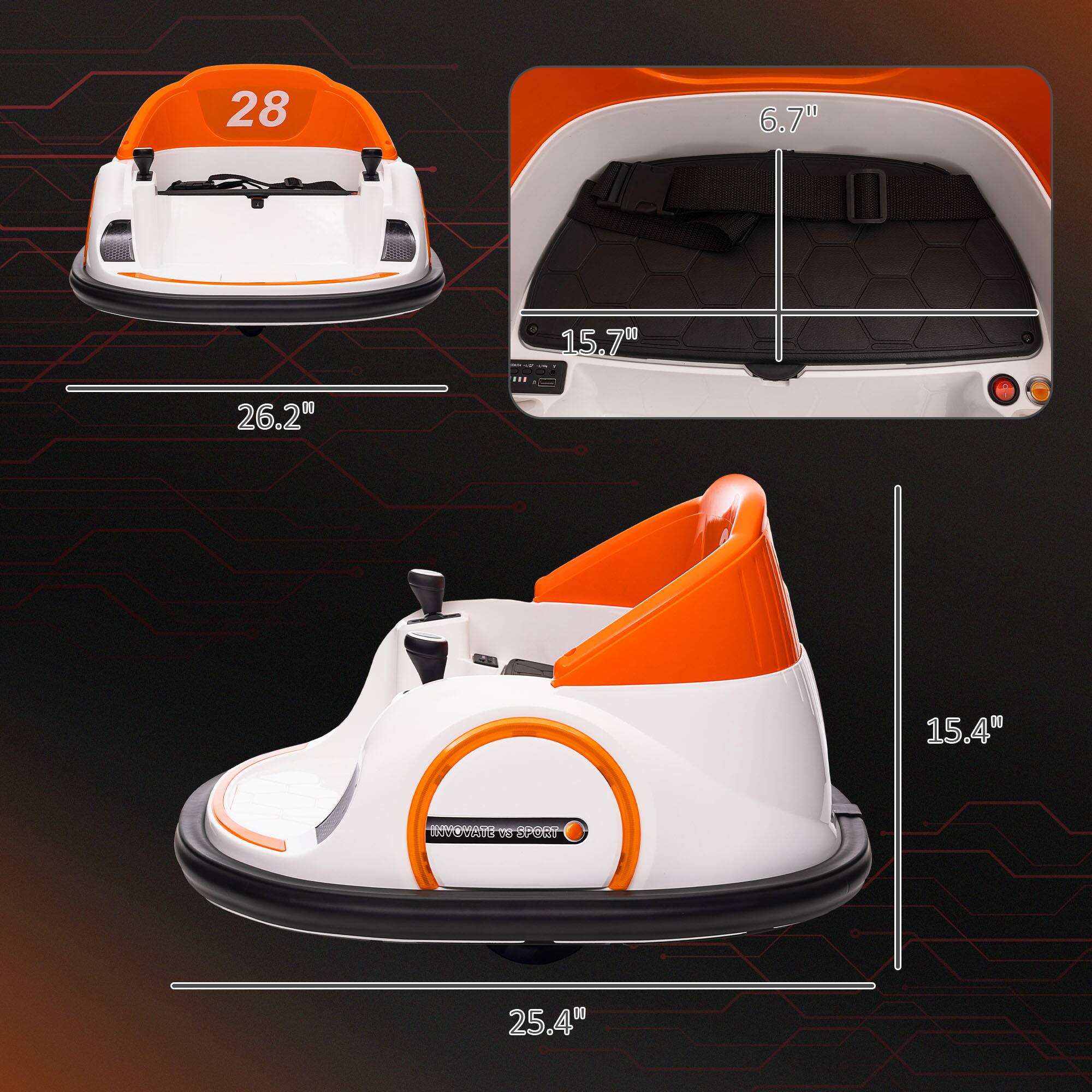 28  
6.7"  
15.7"  
26.2"  

15.4"  
25.4"
