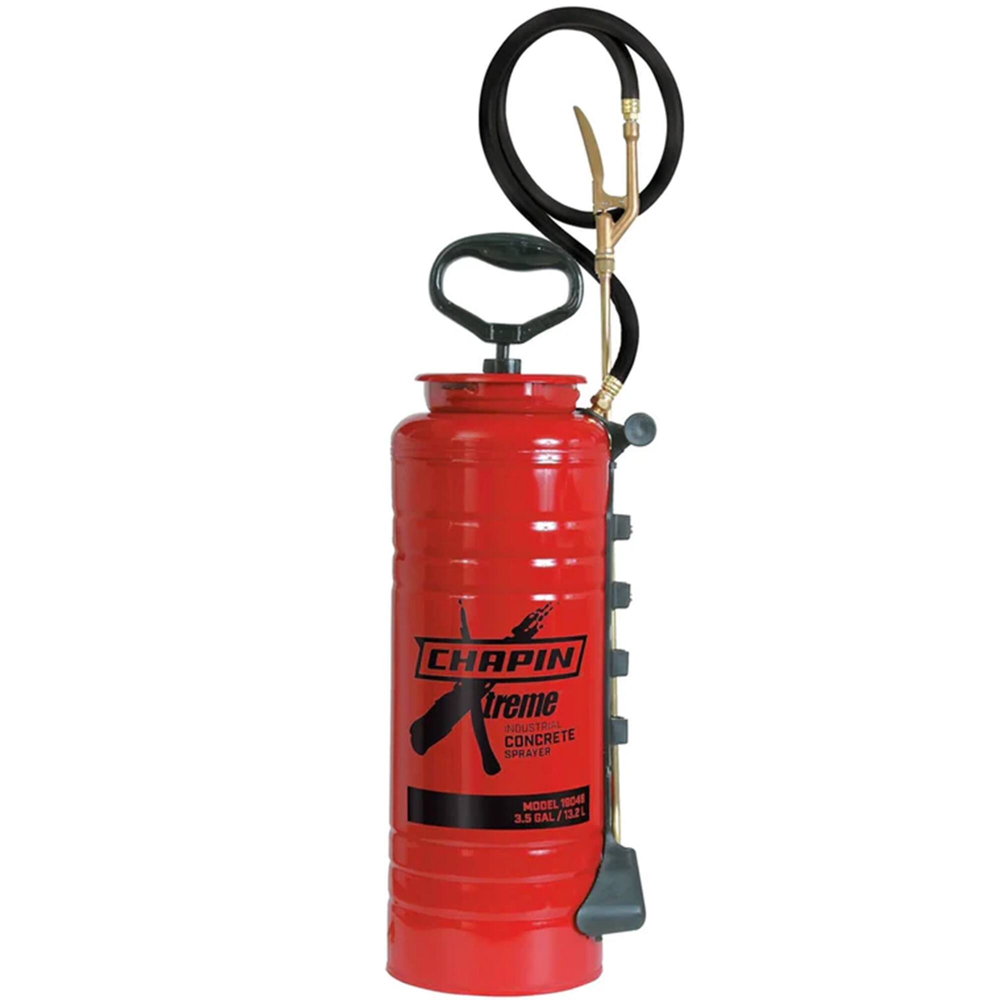 Chapin - Xtreme 3.5 Gallon Tri Poxy Industrial Concrete Open Head Tank Sprayer - Red
