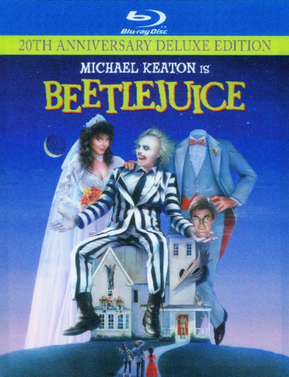 Beetlejuice Blu Ray Th Anniversary Edition Digi Book Packaging Best Buy