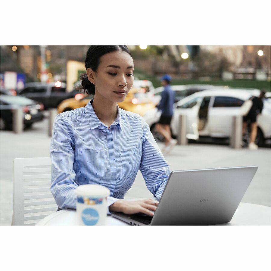 Alt View 5. Dell - Dell Pro 14 PC14255 14" Notebook - Full HD Plus - 60 Hz - AMD Ryzen 5 220 - 8 GB - 256 GB SSD - English (US) Keyboard - Solid Magnetite.