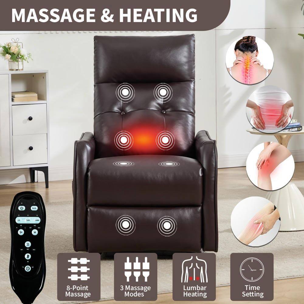 MASSAGE & HEATING

- 8-Point Massage
- 3 Massage Modes
- Lumbar Heating
- Time Setting