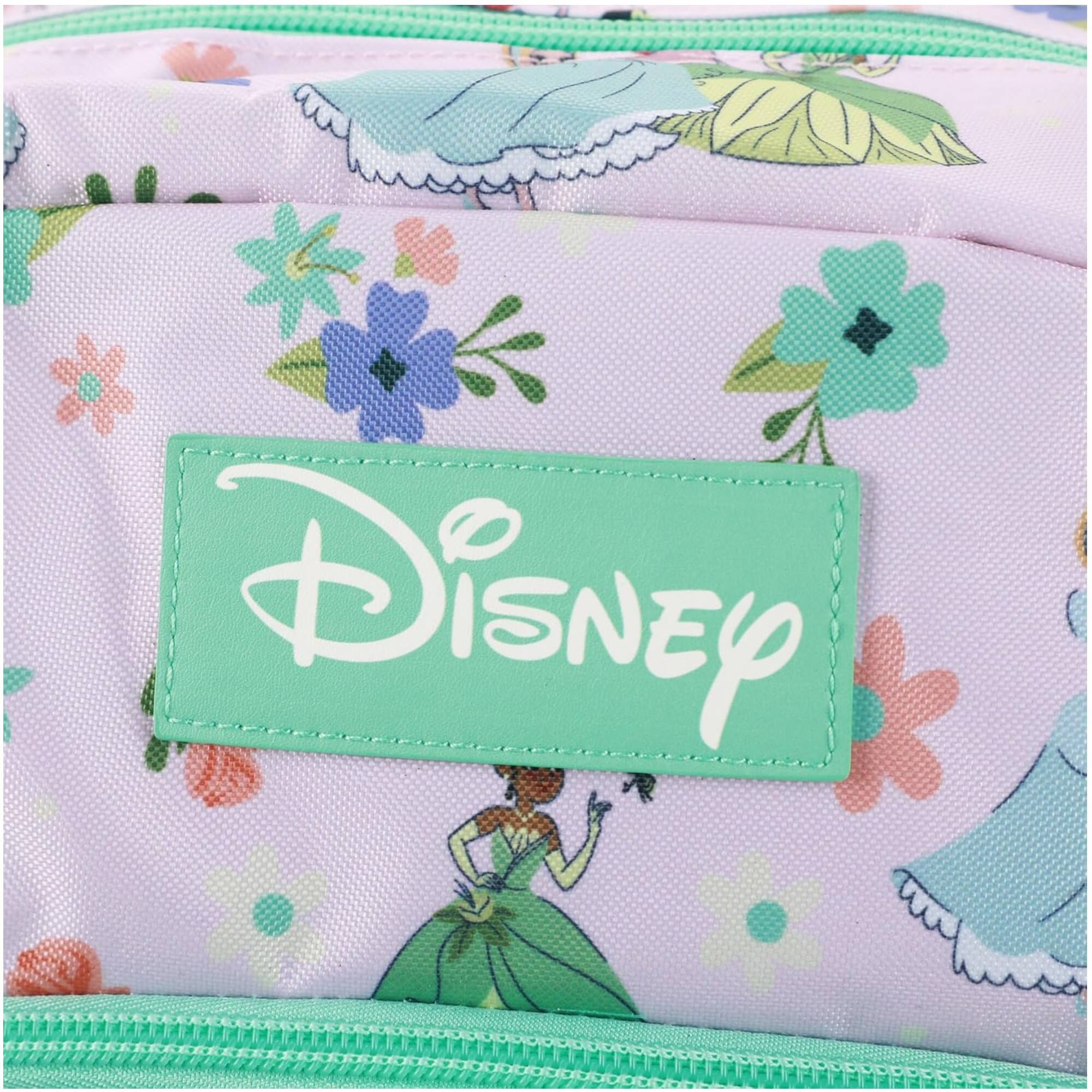 Alt View 5. Disney - Disney Princesses 16" Kids Backpack With a matching Lunch Bag for Girls, with a large front Pocket - Assorted Pre-Pack.