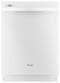 Whirlpool - Gold 24" Tall Tub Built-In Dishwasher - White-Front_Standard