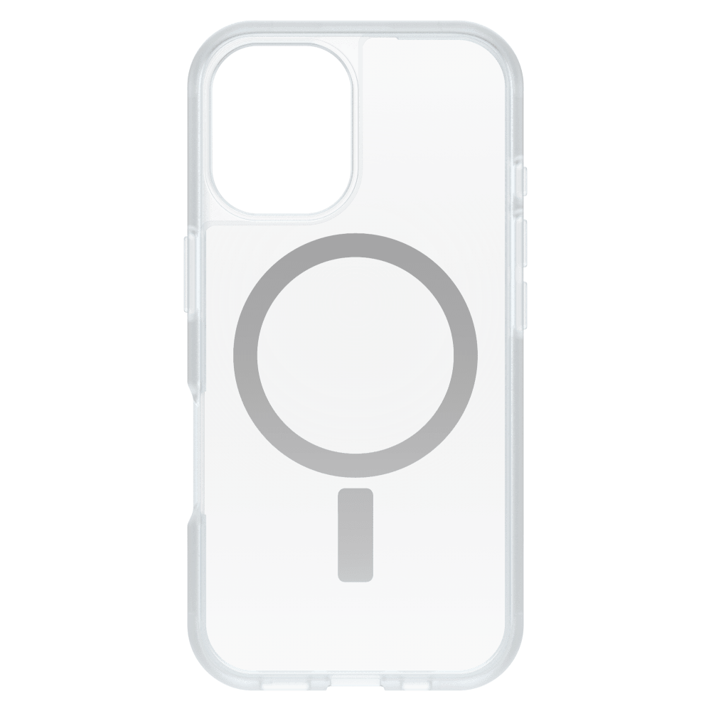 Alt View 1. OtterBox - React MagSafe Case for Apple iPhone 16 - Clear.
