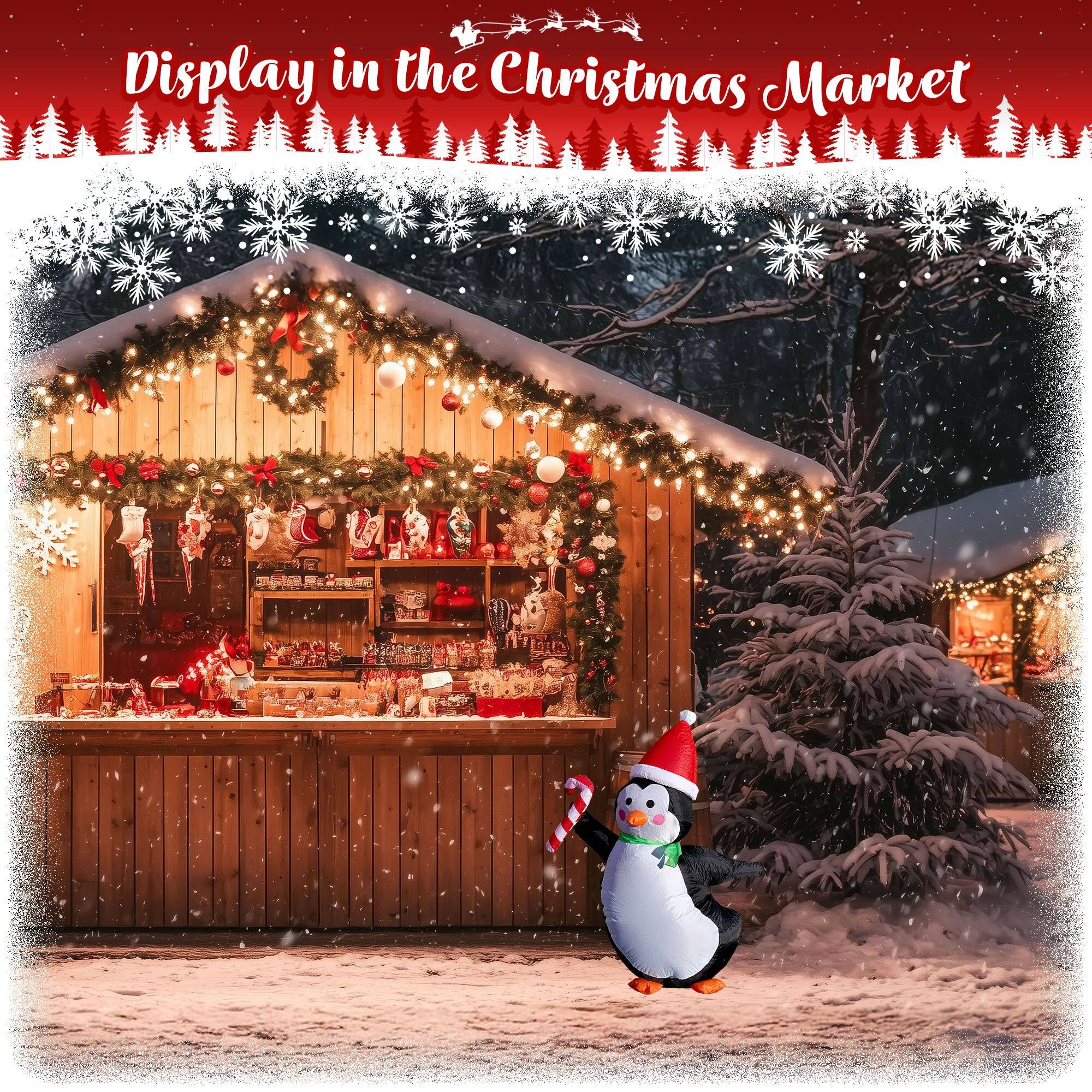 Display in the Christmas Market