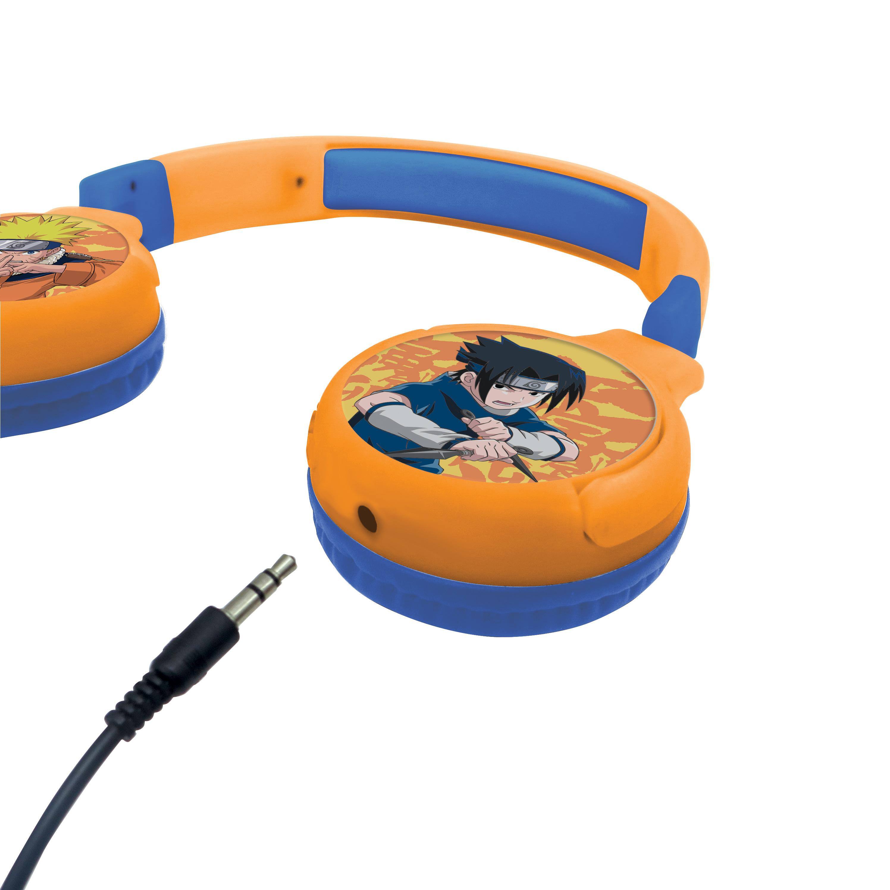 Alt View 3. Lexibook - Naruto 2-in-1 Bluetooth Foldable Headphones with Safe Volume for Kids.